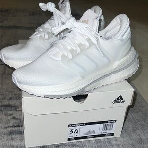 Adidas X_PLRBOOST J White Sneakers